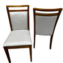 CADEIRA ARTSOLI GEO COR CASTANHO CLARO COM ENCOSTO E ASSENTO COR 432 REF.: 2135