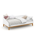 CAMA MATIC BABA NATURE LAQUEADO BCO SOFT/ECO WOOD COD:51593