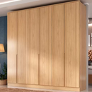 ROUPEIRO MAMBEL LOGAN 6 PORTAS ABRIR COR OLMO / OLMO