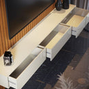 PAINEL RIPADO IMCAL PRIME 3,72 X 2,50 MTS NATURE COM LED