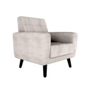 POLTRONA MATRIX LIVIA TECIDO COR: 456 LINHO BEGE