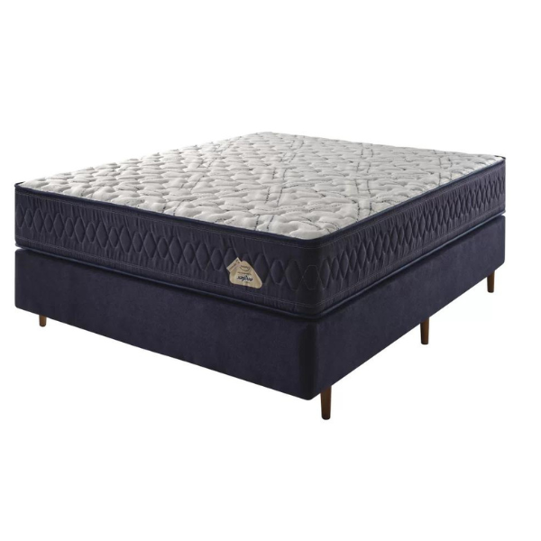 COLCHÃO ECOFLEX HIGH DENSITY II DUPLA FACE COM MOLAS SUPERLASTIC 1,38X1,88X0,31 - CASAL