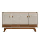 BUFFET LINEA BRASIL ABRUZZO COR: NATURE / OFF WHITE