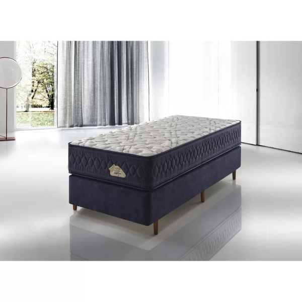 COLCHÃO ECOFLEX HIGH DENSITY II DUPLA FACE COM MOLAS SUPERLASTIC 0,88X1,88X0,31 - SOLTEIRO