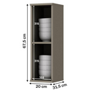 AEREO NICHO HENN CONNECT 200MM DUNA REF.: C50-23