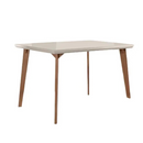 MESA MADETAL DUBAI 1,20X0,90 MEL COM VIDRO