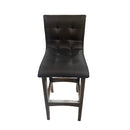 BANQUETA ESTILO MOVEIS MALU (ALTA) CAPUCINO TECIDO FACTOR PEROLA REF.: 74