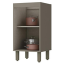 BALCÃO HENN CONNECT 400 MM 1 PORTA DUNA/CRISTAL REF.:C62-35