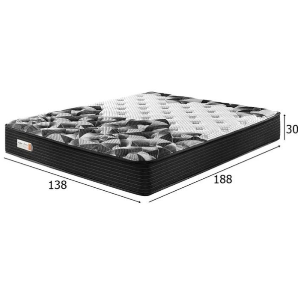 COLCHAO ECOFLEX FORZA 030X188X1,38 DE ESPUMA COM SUPORTE DE PESO 120 KG CADA LADO