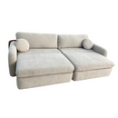 ESTOFADO BURITI NATURALE 2,42 MTS (2 MOD 1,00) CLASSE AA TECIDO COD.: 10 ENCOSTO 3A 173