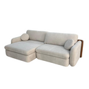 ESTOFADO BURITI NATURALE 2,42 MTS (2 MOD 1,00) CLASSE AA TECIDO COD.: 10 ENCOSTO 3A 173