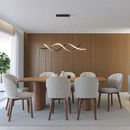 MESA PROVINCIA LINTZ 1,8 SEM VIDRO COR: CANELA / CARAMEL REF.: PA1202551