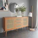 BALCÃO DALLA COSTA TELA SINTETICA 1,35 MTS C/2PT 3 GAVETAS FREIJO COD-TB331 JJ - SAIBA MAIS