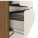COMODA HENN RAVENNA 06 GAVETAS COR NATURE/OFF WHITE REF.: D737-127