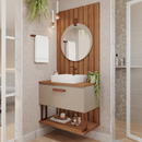 PAINEL RIPADO MGM 0,80 COR FREIJO REF.: 22466.43