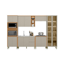 Cozinha Allure Completa 6 peças 100% MDF - Linea Brasil
