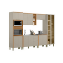Cozinha Allure Completa 6 peças 100% MDF - Linea Brasil