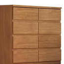 COMODA NOVO HORIZONTE BELLO 8 GAVETAS COR: CAMURU REF:10120365