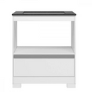 BALCÃO COOKTOP NOTAVEL NT 3110 REF.: 134 COR: BRANCO NEW / GRAN BRANCO TAMPO RECORTADO PARA 4 BOCAS