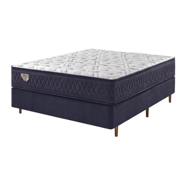 COLCHÃO ECOFLEX HIGH DENSITY II DUPLA FACE COM MOLAS SUPERLASTIC 1,38X1,88X0,31 - CASAL