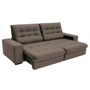 ESTOFADO LINOFORTE SMILE 2,30 MTS RETRATIL E RECLINAVEL TECIDO T60 COR 208