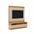 MODULO CENTRAL LINEA BRASIL SÃO PAULO COR TAUARI/ OFF WHITE FOSCO 1,80 MTS