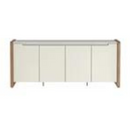 BUFFET PROVINCIA BRISTOL 1,80 OFF WHITE FOSCO NATURAL REF.: PA1029351