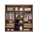 ROUPEIRO NOVO HORIZONTE BRAVO GOLD 2 PORTAS 4 GAVETAS COR:CAMURU REF:16487365 A:2,18XL:2,08XP:0,55