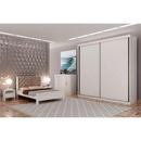 ROUPEIRO NOVO HORIZONTE BRAVO GOLD 2 PORTAS 4 GAVETAS COR:BRANCO REF:16487364 A:2,18XL:2,08XP:0,55