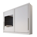 ROUPEIRO NOVO HORIZONTE MONACO 2PORTAS COM ESP INTERNO 02 COR:BRANCO REF:18023391 A 2,36XL2,41XP0,55