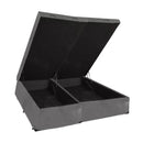 BOX BAU DF BOX LINHO CINZA 51 0,79X1,98X0,36 REF.: 881 - QUEEN - CLIENTE DEVE COMPRAR 02 UND