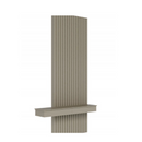 APARADOR IMCAL RIPADO SLIM 0,90 LARGURA X 2,20 ALTURA GAVETAS 1,36