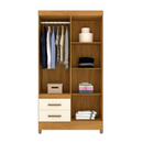 ROUPEIRO MOPAR MONZA 4 PORTAS E 2 GAVETAS COR: FREIJO/OFFF WHITE ALT2,11 X LARG1,12 X PROF 0,45