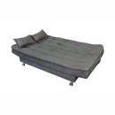 SOFA CAMA MATRIX SALOME LINHO CINZA