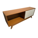 RACK DALLA COSTA R514 1,40 MTS COM 1 PORTA COR: OFF / FREIJO REF.: R514 JW FREIJO COM OFF