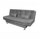 SOFA CAMA MATRIX SALOME LINHO CINZA
