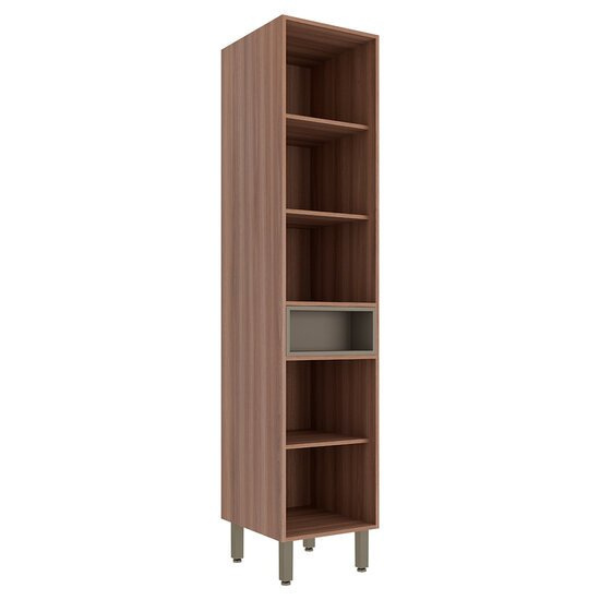 PANELEIRO SIMPLES MOVEIS SUL LOUISE 0,43 NOGAL MANCHESTER/DAMASCO REF.: 5158 NDA