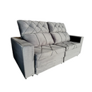 ESTOFADO 2,00 MTS - NASALAH AAUSTIN COR: 1009 GRAFITE