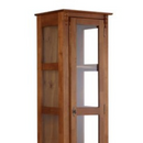 CRISTALEIRA LINZ LATERAL 1 PORTA VIDRO COM 1 GAVETA COR: 024B REF: 60110