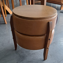 PUFF EURO MOVEIS ZEUS PINHÃO TECIDO 100 - 2 EM 1