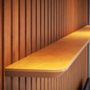 PAINEL RIPADO IMCAL PRIME 3,72 X 2,50 MTS NATURE COM LED