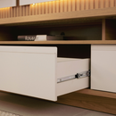 MODULO CENTRAL LINEA BRASIL SÃO PAULO COR TAUARI/ OFF WHITE FOSCO 1,80 MTS