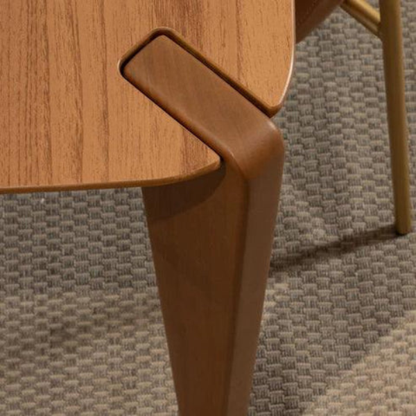 MESA PROVINCIA HARMONY 1,80 SEM VIDRO COR: CANELA / NATURAL