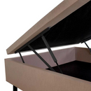 BOX BAU DF BOX LINHO BEGE 72 1,38X1,88X0,27 REF.: 897 - CASAL