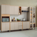 Cozinha Allure Completa 6 peças 100% MDF - Linea Brasil