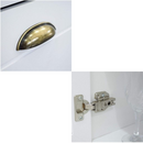 BALCÃO HENN 2 PORTAS 800 MM AMERICANA BRANCO HP (SEM TAMPO). REF.: C355-05