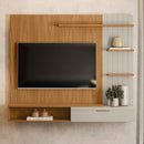 PAINEL DE TV ATÉ 60 POLEGADAS MONTREAL COR NATURE OFF WHITE