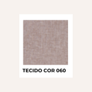 POLTRONA MADETAL GRECIA ESTOFADA COR MEL TECIDO COR 060 - B500 - IMPERMEAVEL