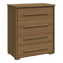 COMODA RIMO ANGRA 4 GAVETAS COR JEQUITIBA/ JEQUITIBA  REF.: 47787