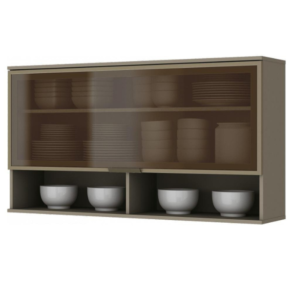 AEREO HENN CONNECT 1,20 1 PORTA DE VIDRO BASCULANTE DUNA REF.:C59-23